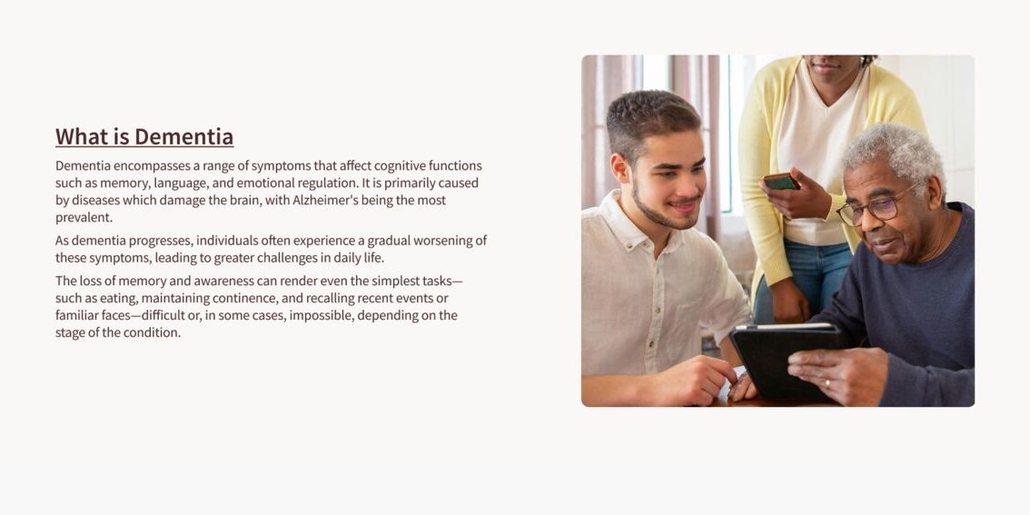 Dream Care Consultants paragraph with picture